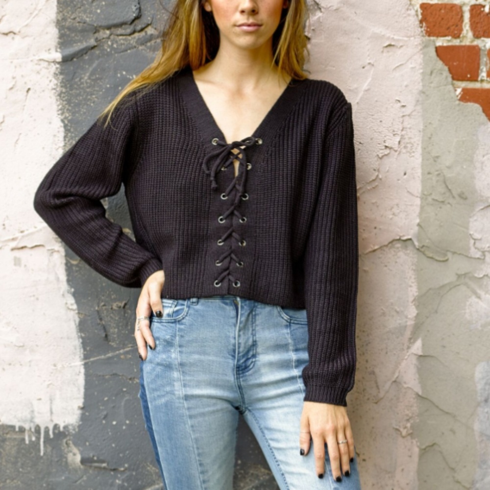 Never worn! Black sweater